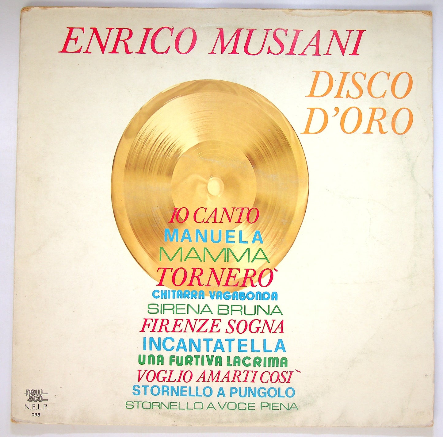 EBOND Enrico Musiani - Disco D'Oro Vinile V086036