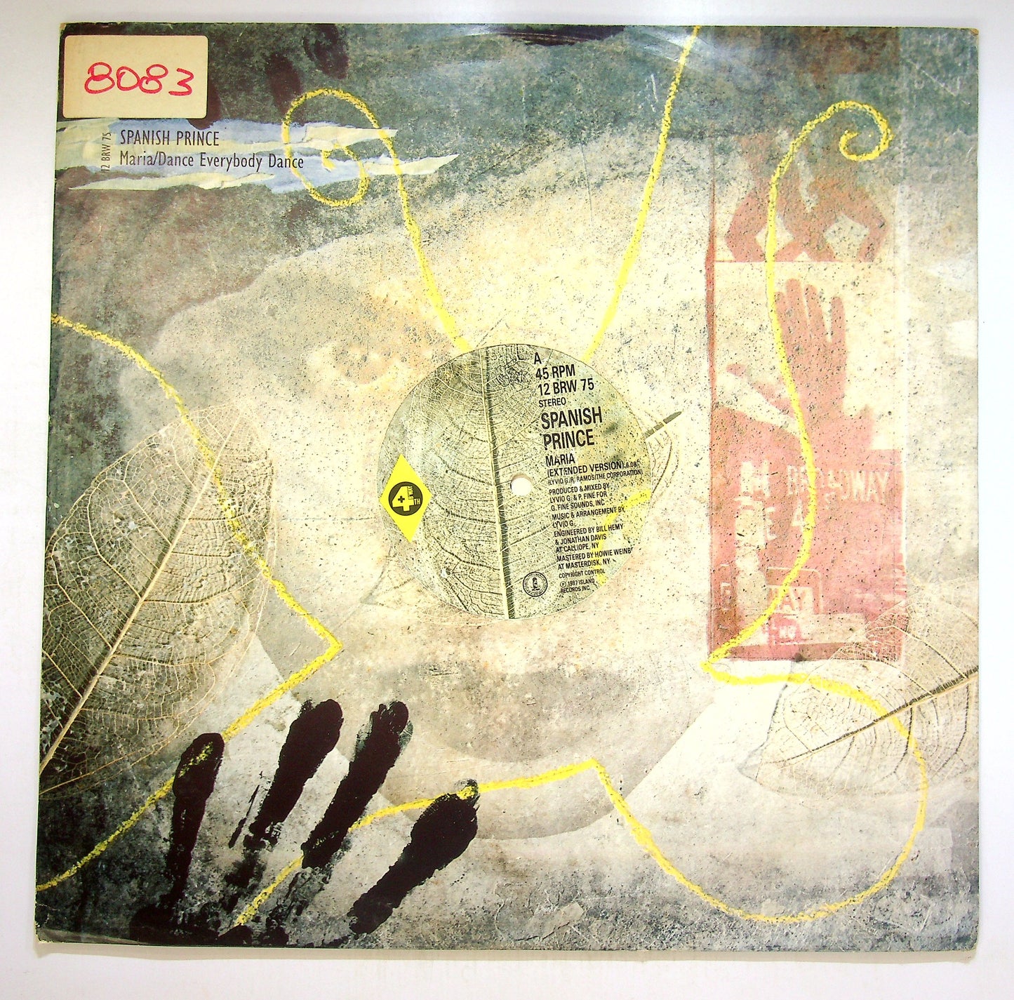 EBOND Spanish Prince - Maria / Dance Everybody Dance Vinile V086098