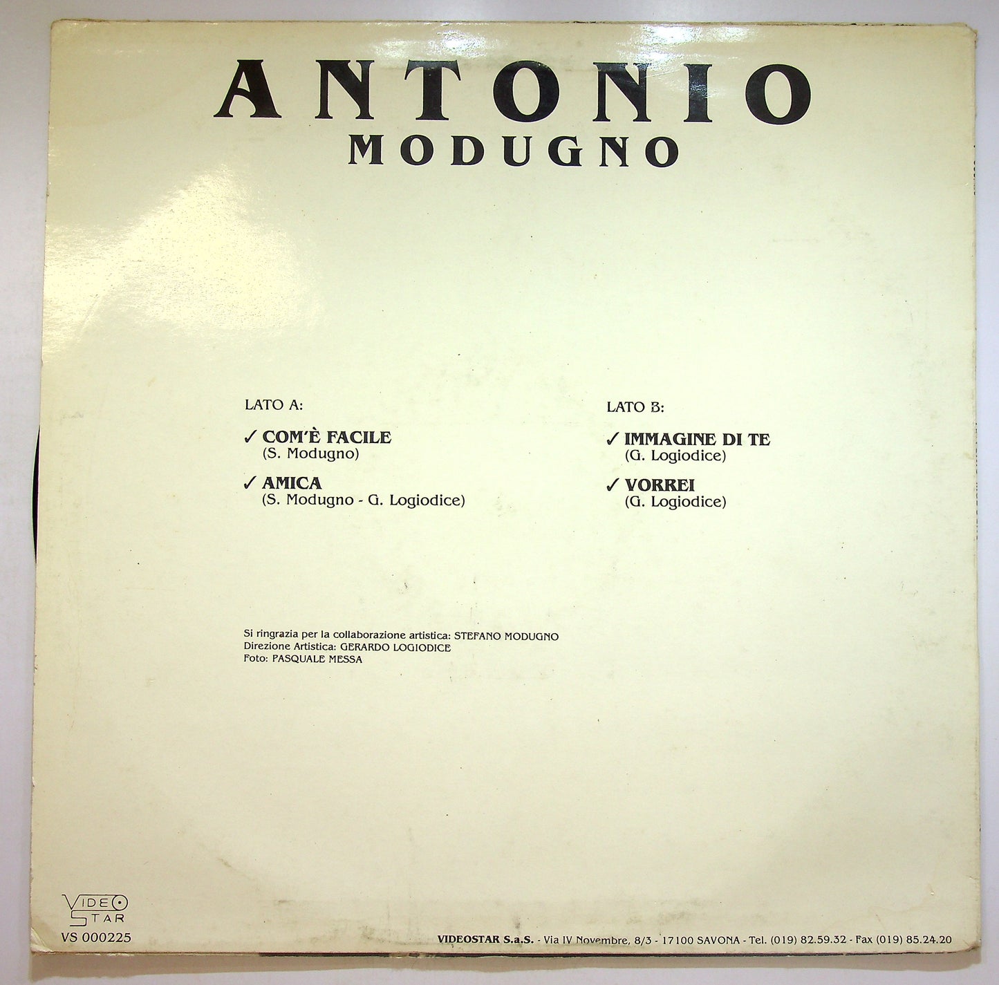 EBOND Antonio Modugno - Com'e Facile / Amica Vinile V086108