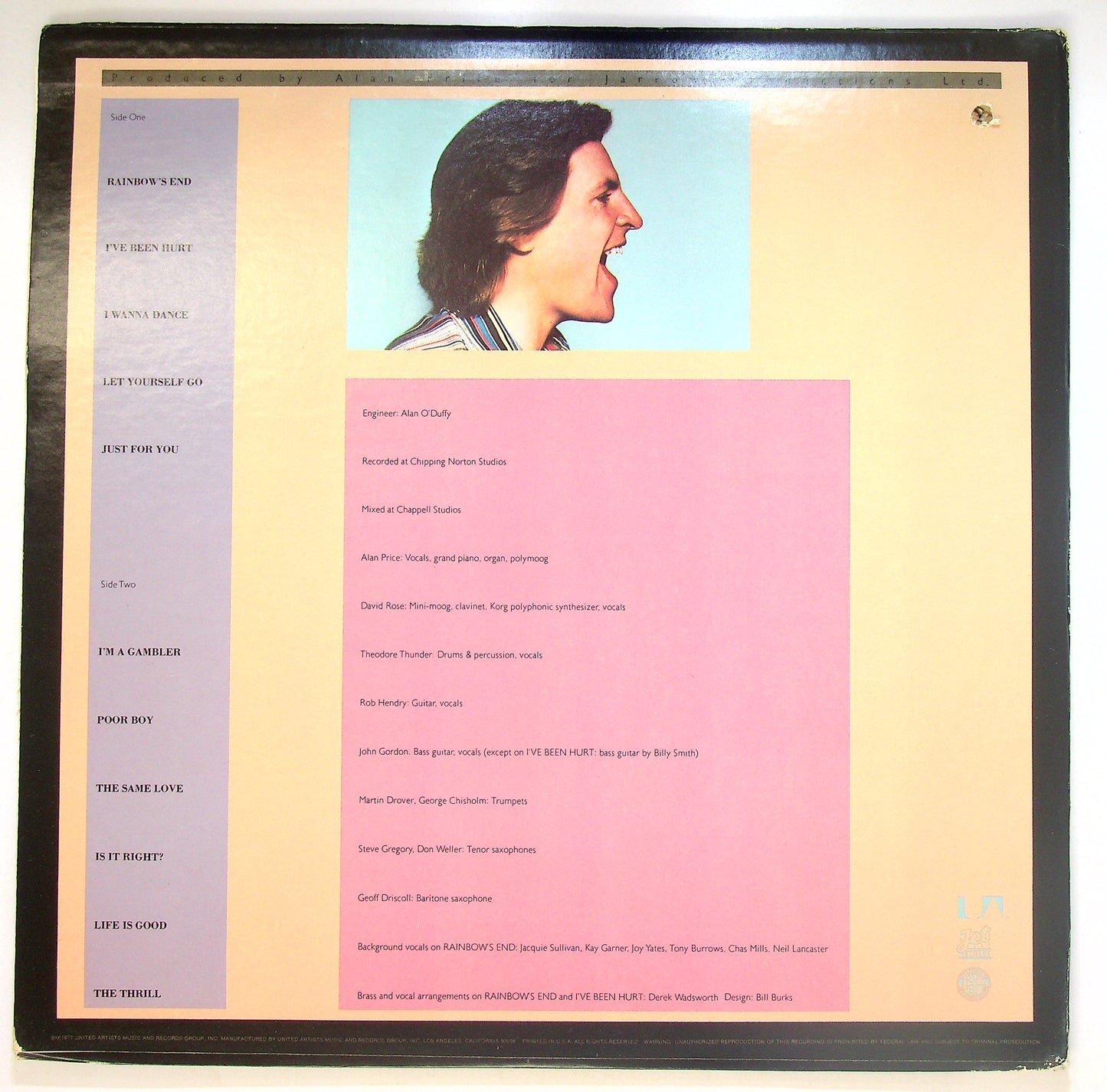 EBOND Alan Price - Alan Price Vinile V086144