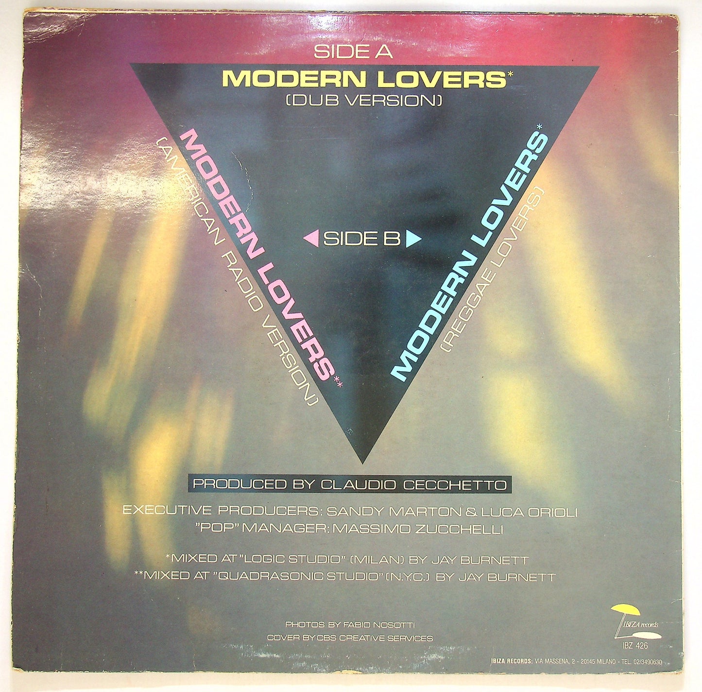 EBOND Sandy Marton - Modern Lovers (Mix Version) Vinile V087027