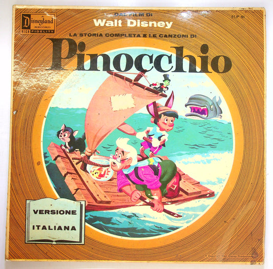 EBOND Walt Disney - La Storia Completa E Le Canzoni Di Pinocchio Vinile V087031