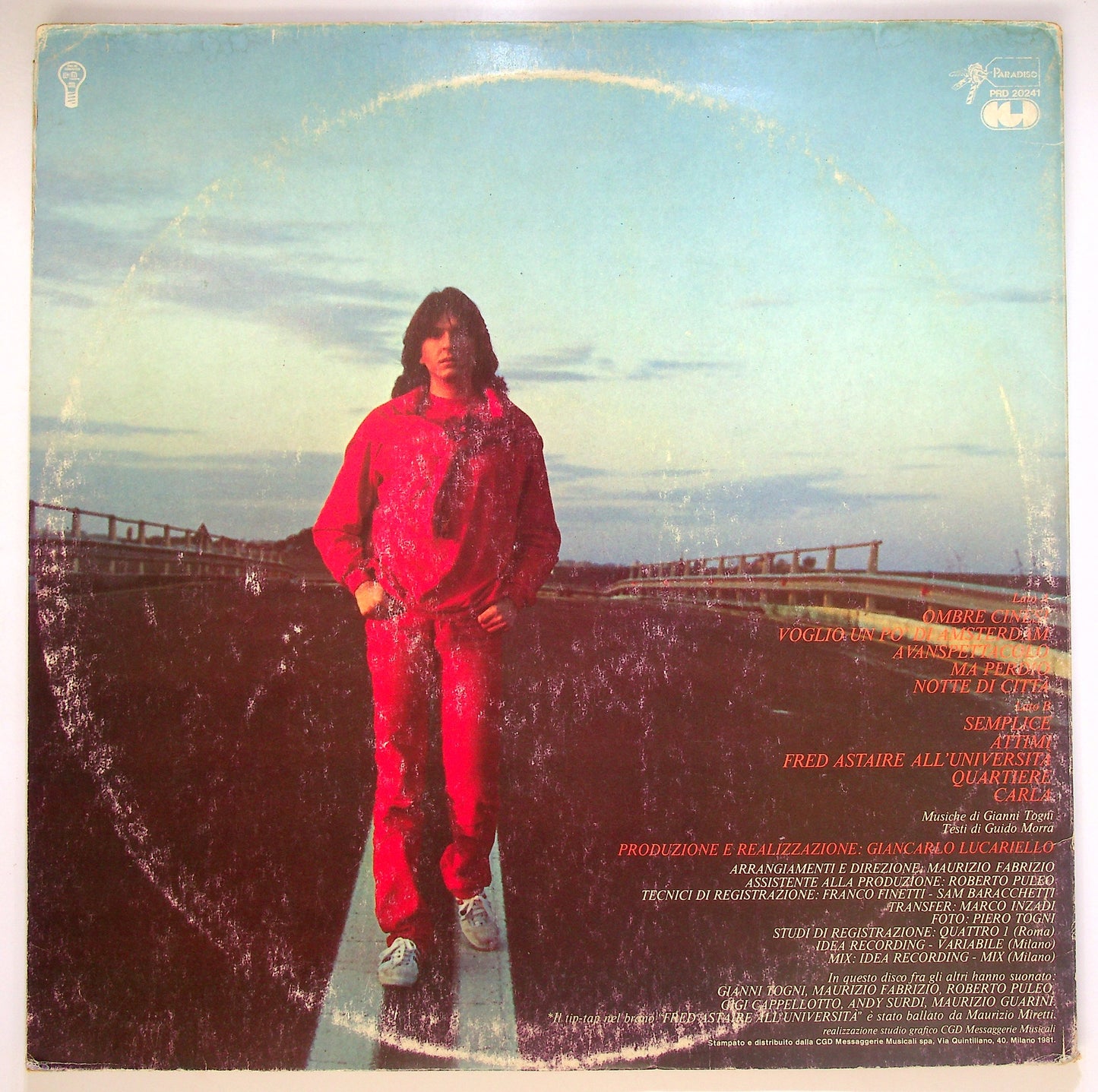 EBOND Gianni Togni - Le Mie Strade Vinile V087076