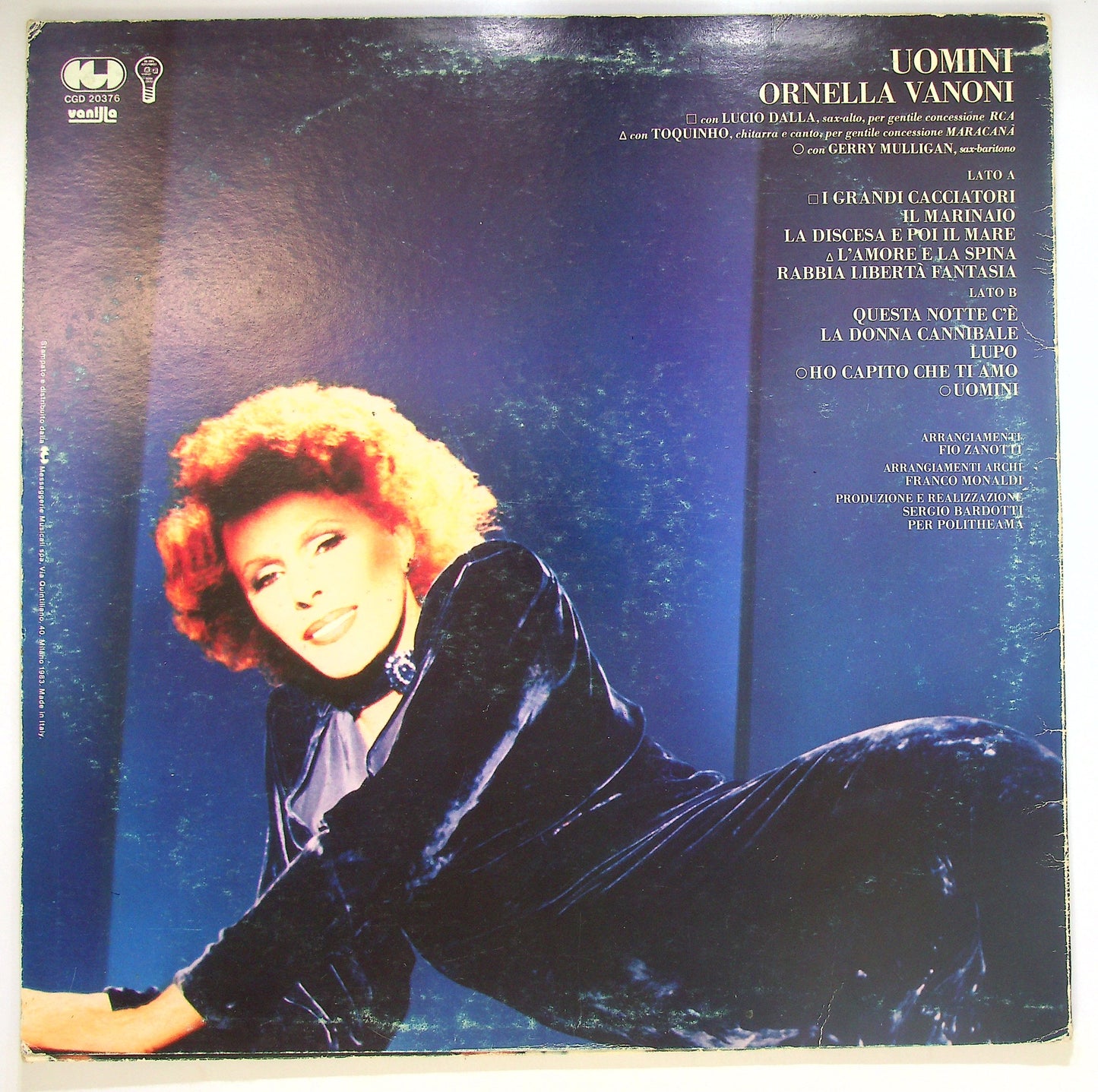 EBOND Ornella Vanoni - Uomini Vinile V087079