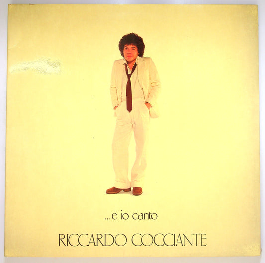 EBOND Riccardo Cocciante - ...E Io Canto Vinile V087122