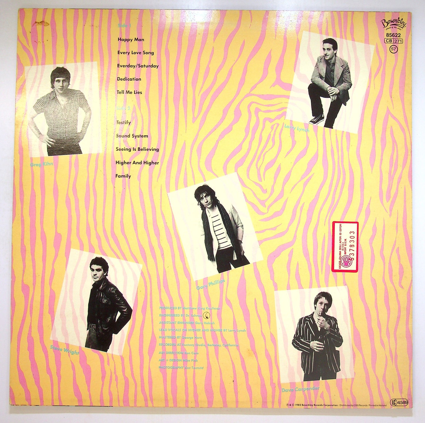 EBOND Greg Kihn Band - Kihntinued Vinile V088091