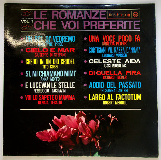 EBOND Various - Le Romanze Che Voi Preferite Vol. 1 Vinile V088126