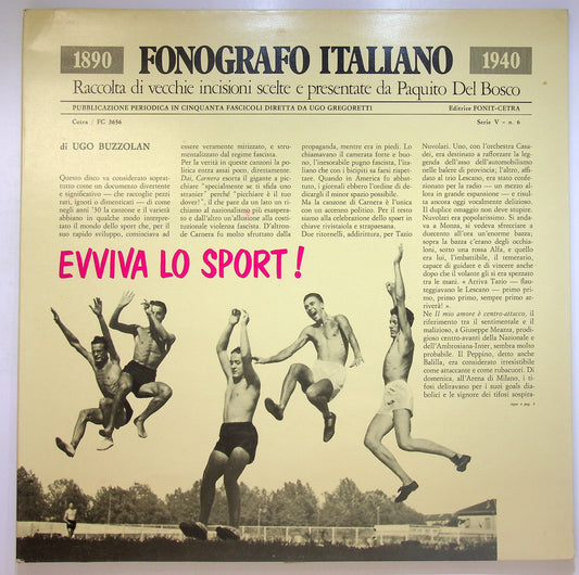 EBOND Various - Evviva Lo Sport! Vinile V088149