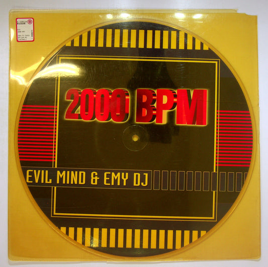 EBOND Evil Mind & Emy DJ - 2000 Bpm Vinile V089018