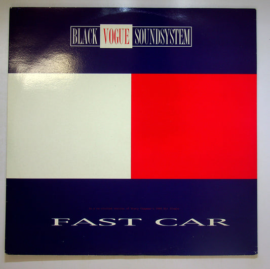 EBOND Blackvogue Soundsystem - Fast Car Vinile V089036
