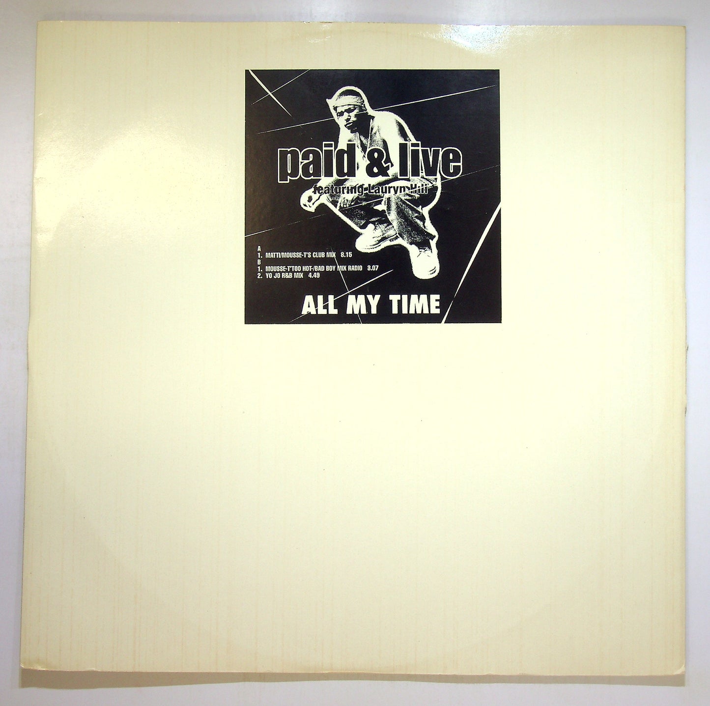EBOND Paid & Live Feat. Lauryn Hill - All My Time Vinile V089098