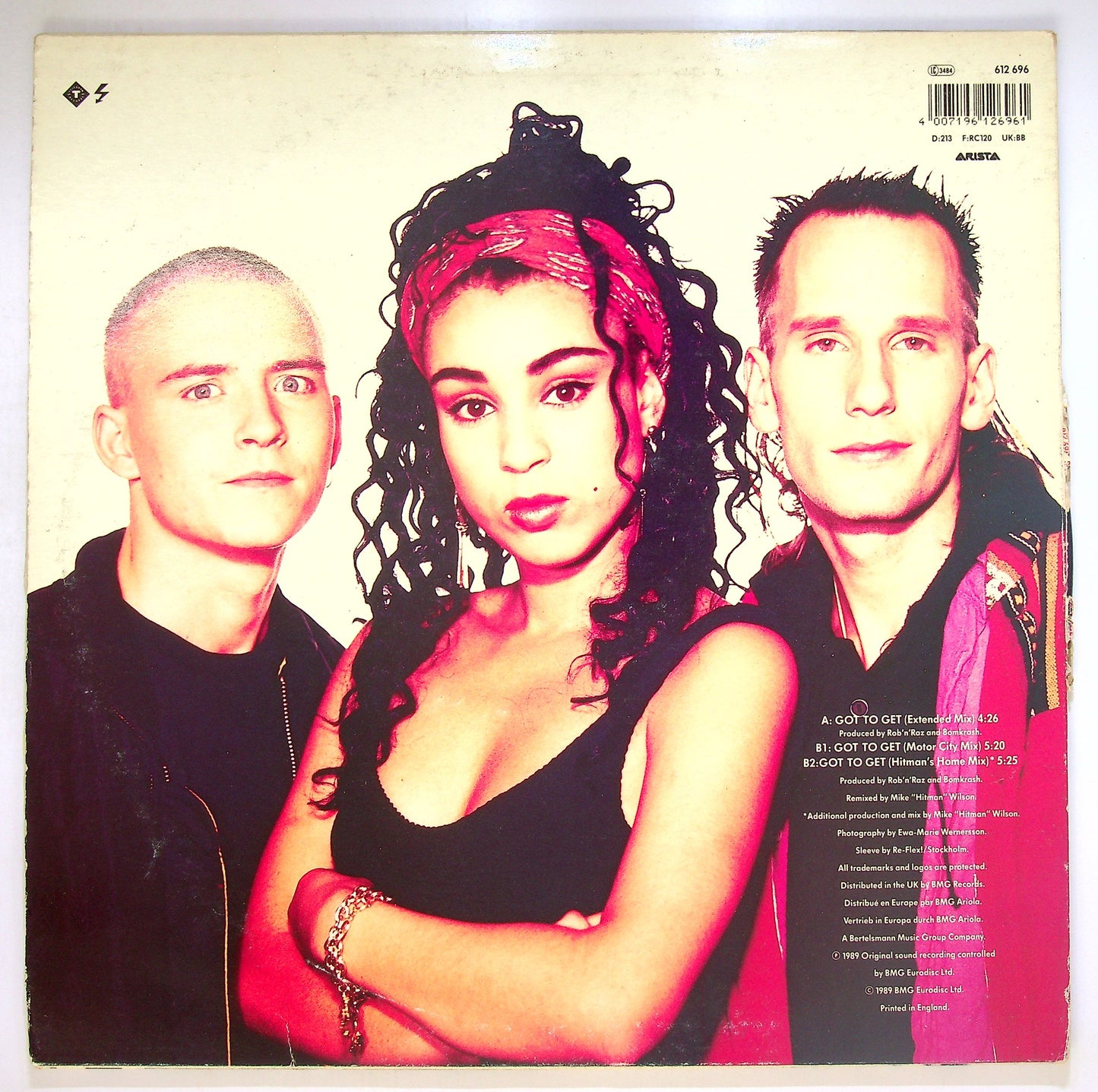 EBOND Rob 'N' Raz Featuring Leila K - Got To Get Vinile V090012