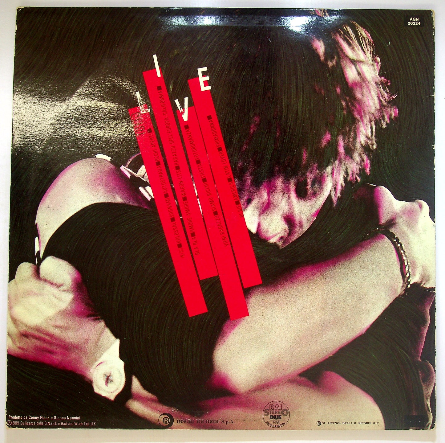 EBOND Gianna Nannini & The Primadonnas - Tutto Live Vinile V090088