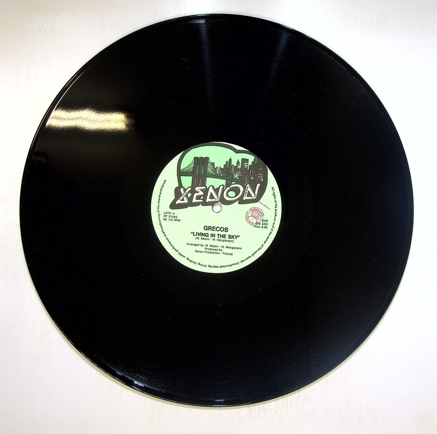 EBOND Grecos - Living In The Sky Vinile V091017