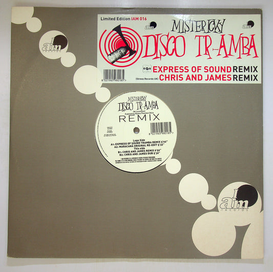 EBOND Mistericky - Disco Tr-Amba (Remix) Vinile V091040