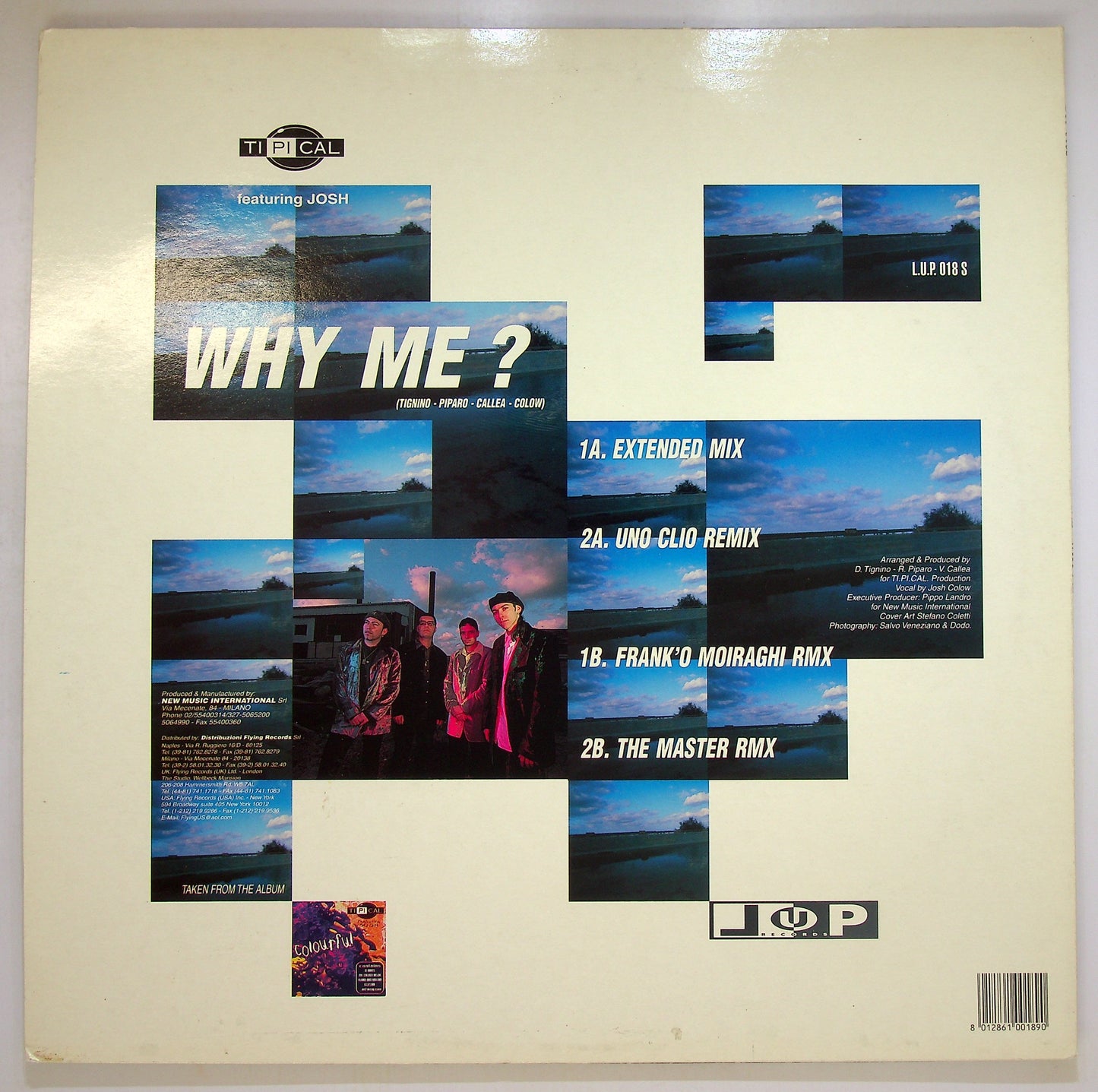 EBOND Ti.Pi.Cal. - Why Me? Vinile V091050