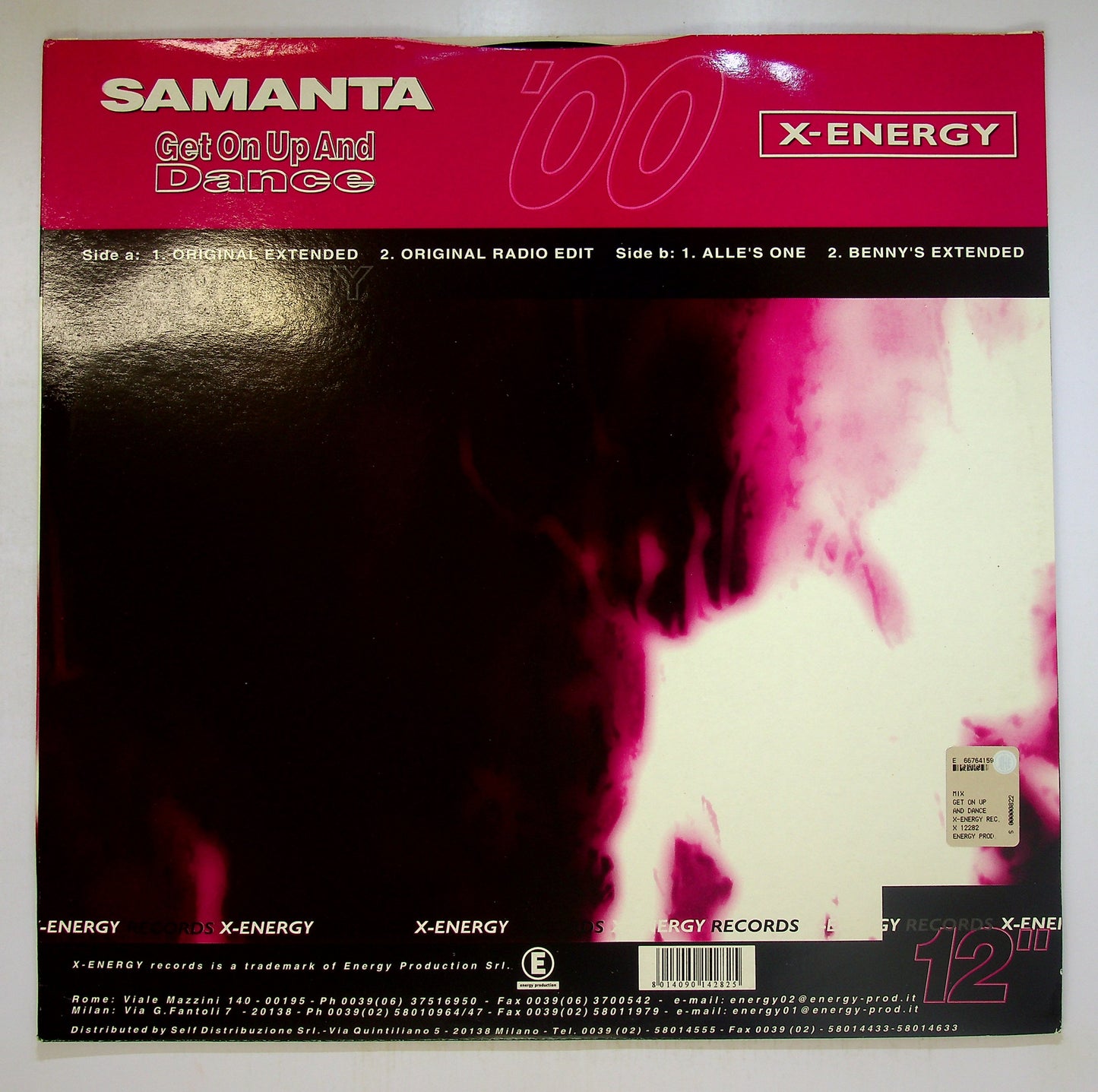 EBOND Samanta - Get On Up And Dance Vinile V091051