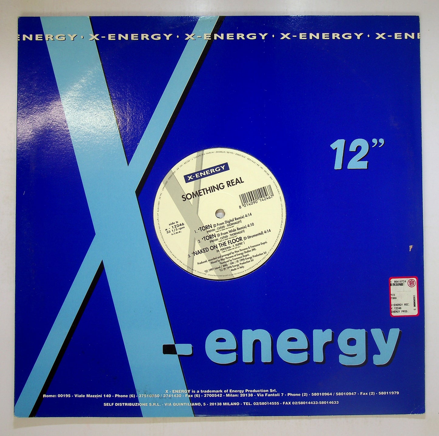 EBOND Something Real - Torn Vinile V091057