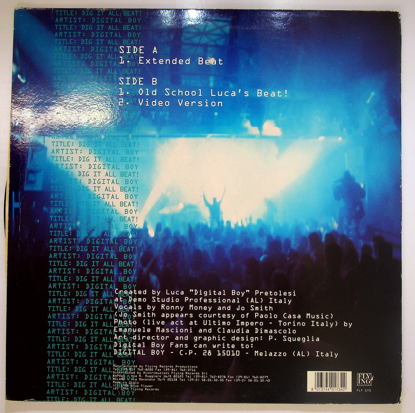 EBOND Digital Boy - Dig It All Beat Vinile V091078