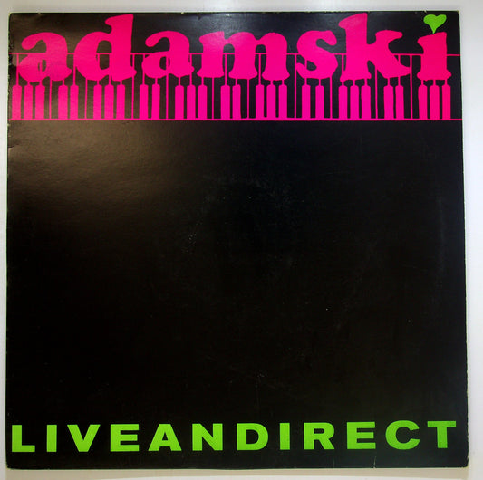 EBOND Adamski - Liveandirect Vinile V091079