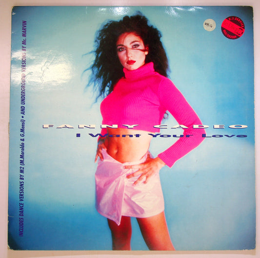 EBOND Fanny Cadeo - I Want Your Love Vinile V091087