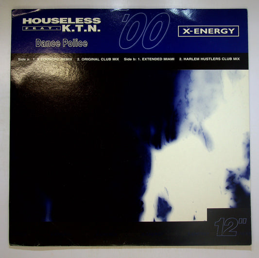 EBOND Houseless Feat. K.T.N. - Dance Police Vinile V091090