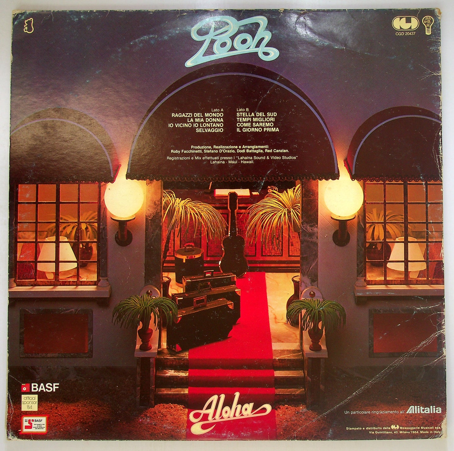 EBOND Pooh - Aloha Vinile V092001