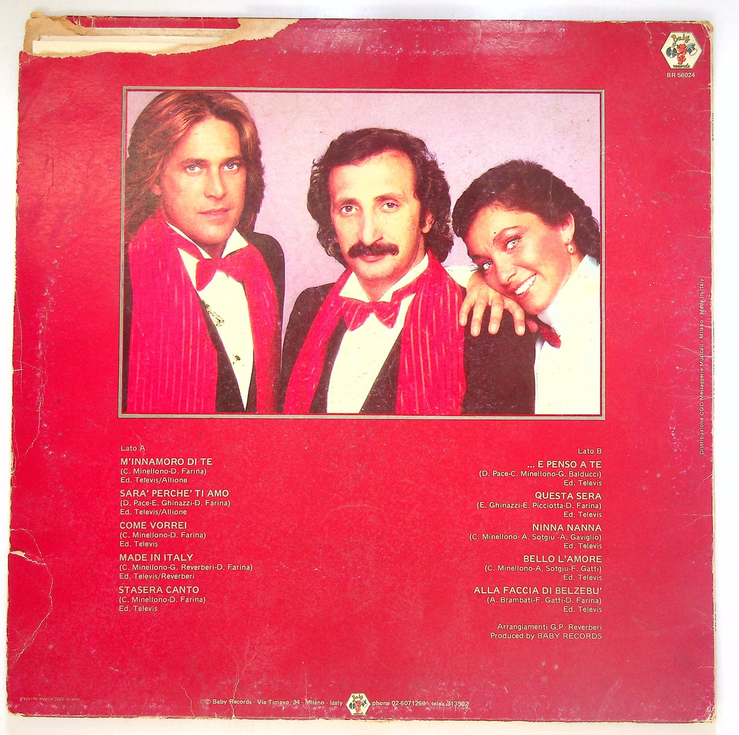 EBOND Ricchi & Poveri - ...E Penso A Te Vinile V092017