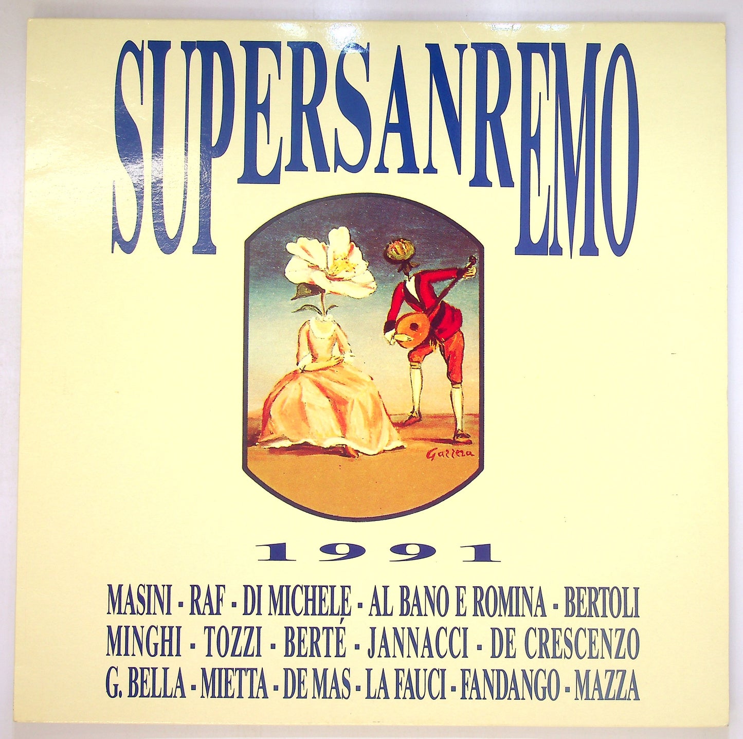 EBOND Various - Supersanremo 1991 Vinile V092044