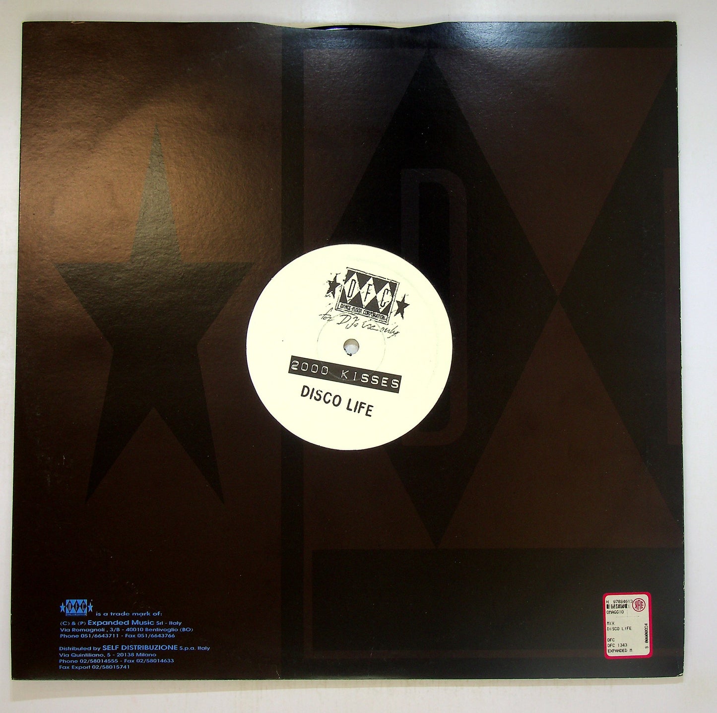 EBOND 2000 kisses - Disco Life Vinile V092070