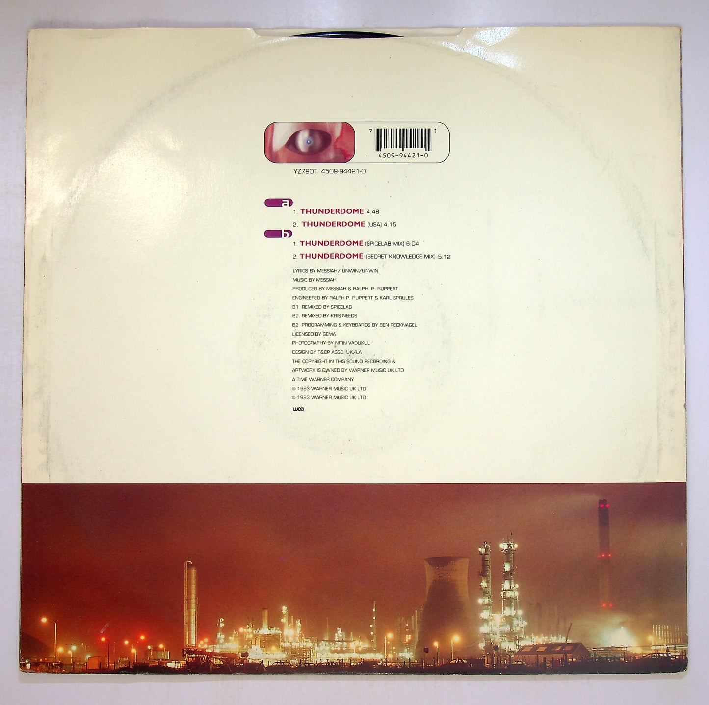 EBOND Messiah - Thunderdome Vinile V092088