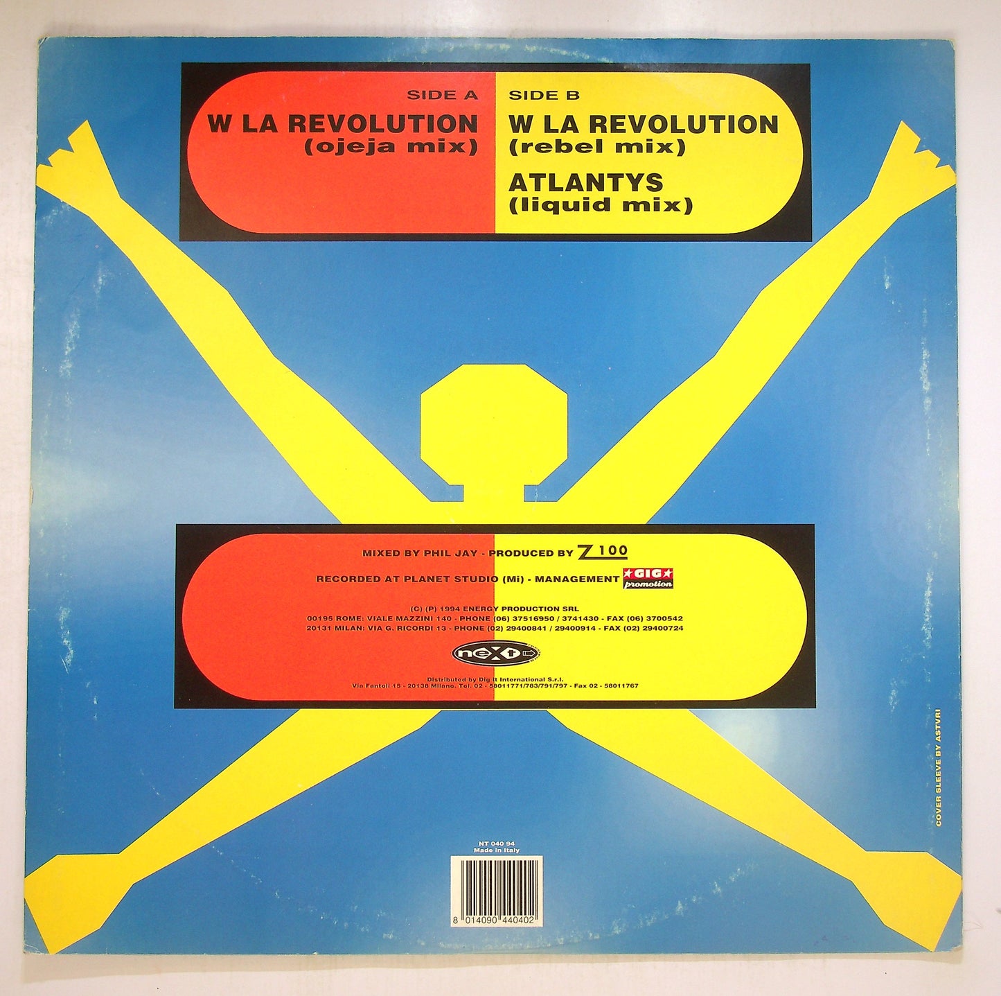 EBOND Z100 - W La Revolution Vinile V092101