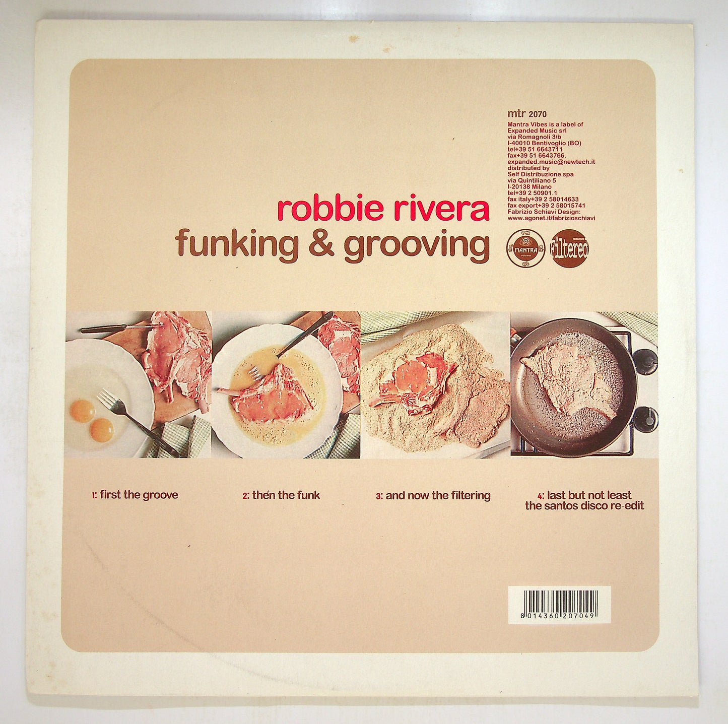 EBOND Robbie Rivera - Funking & Grooving Vinile V092137