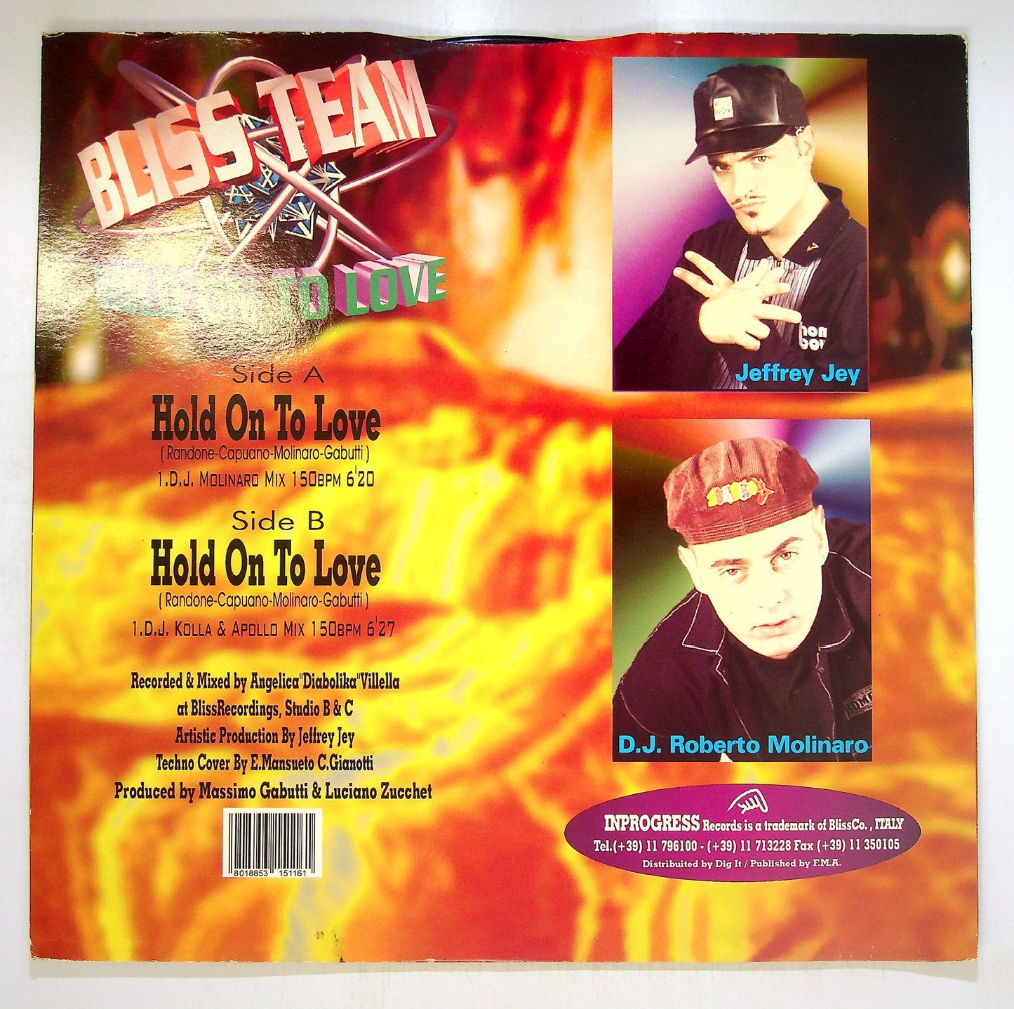 EBOND Bliss Team - Hold On To Love Vinile V092140