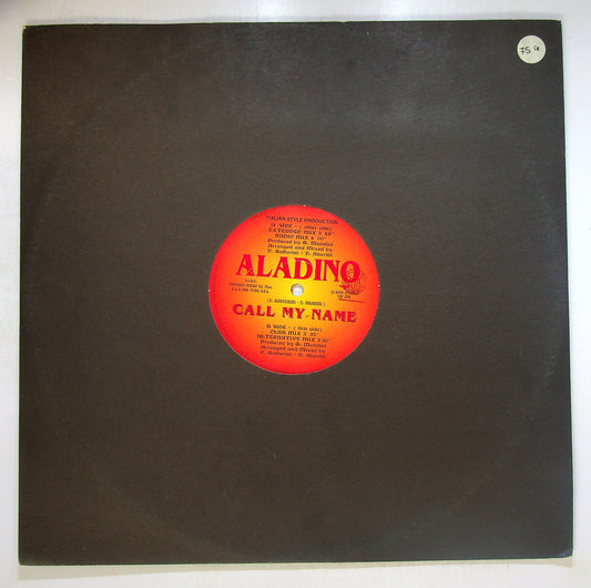 EBOND Aladino - Call My Name Vinile V092142
