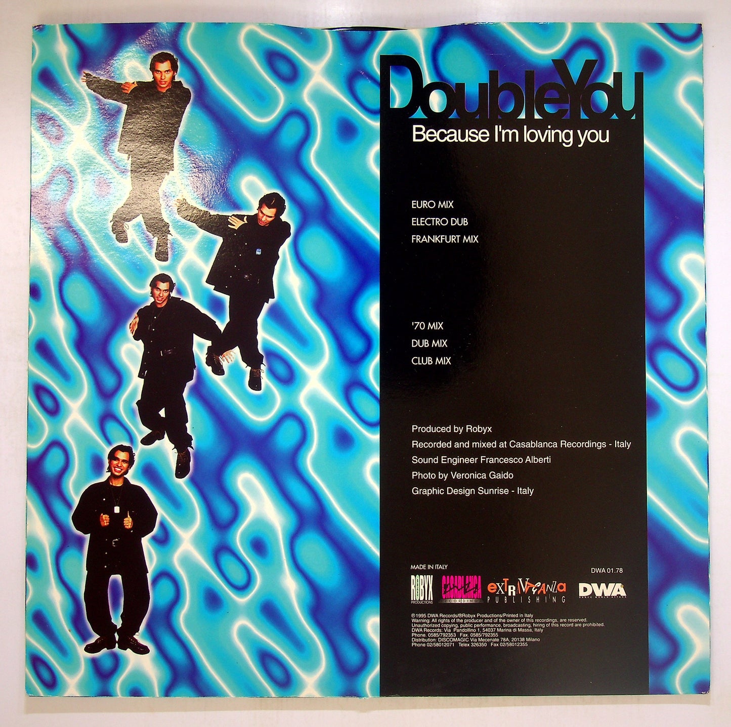 EBOND Double You - Because I'm Loving You Vinile V093006