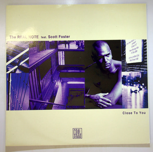 EBOND The Real Note Featuring Scott Foster - Close To You Vinile V093053