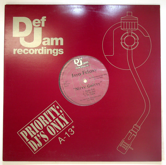 EBOND Jayo Felony - Nitty Gritty / High & Angry Vinile V093113