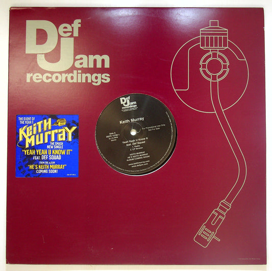 EBOND Keith Murray - Yeah Yeah U Know It Vinile V093114