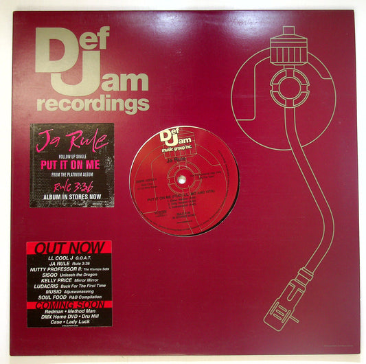 EBOND Ja Rule - Put It On Me Vinile V093115