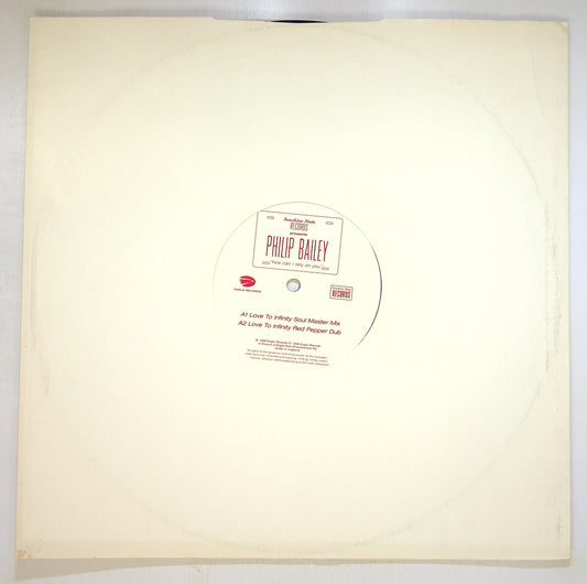 EBOND Philip Bailey - How Can I Rely On You Vinile V093123