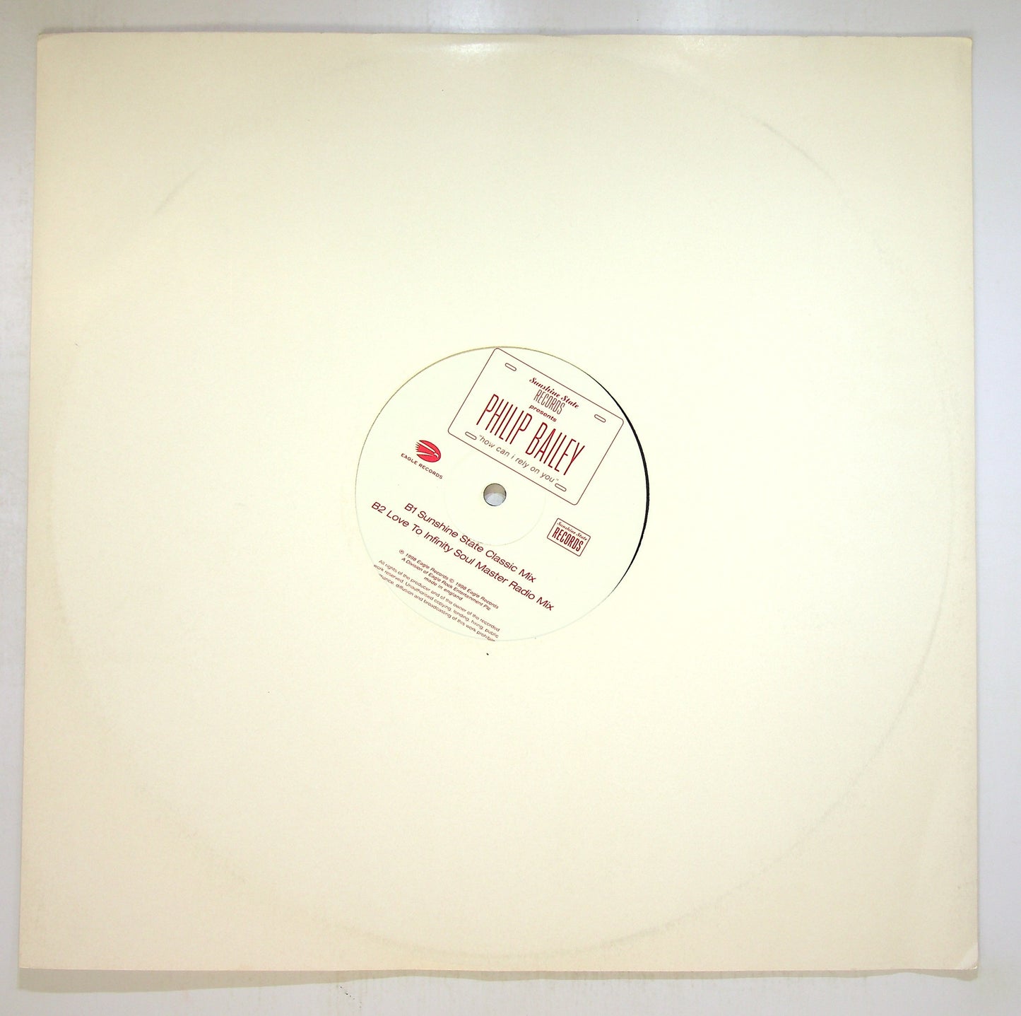 EBOND Philip Bailey - How Can I Rely On You Vinile V093123