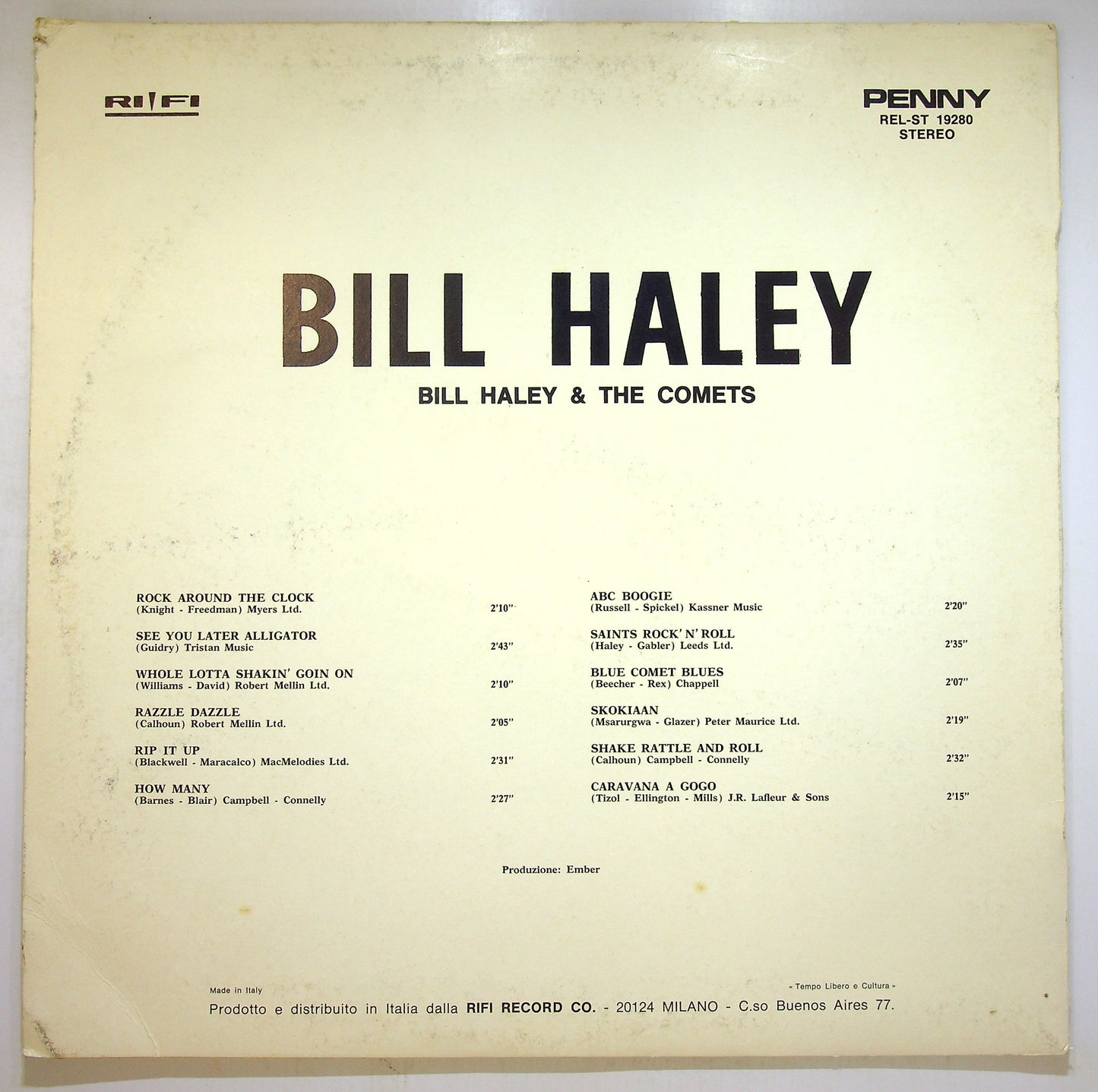 EBOND Bill Haley - Bill Haley & The Comets Vinile V093147