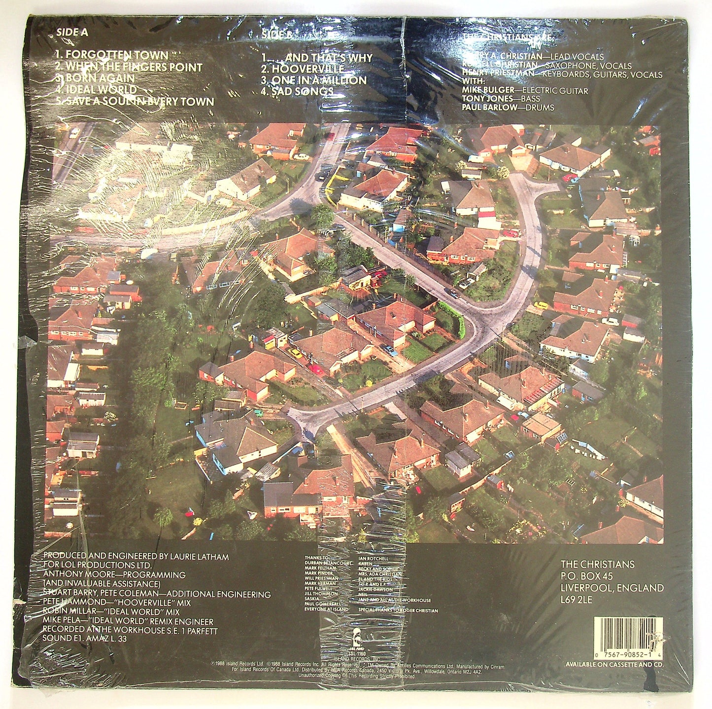 EBOND The Christians - The Christians Vinile V094007