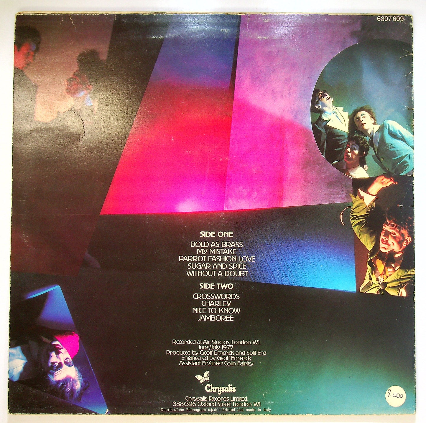 EBOND Split Enz - Dizrythmia Vinile V094018