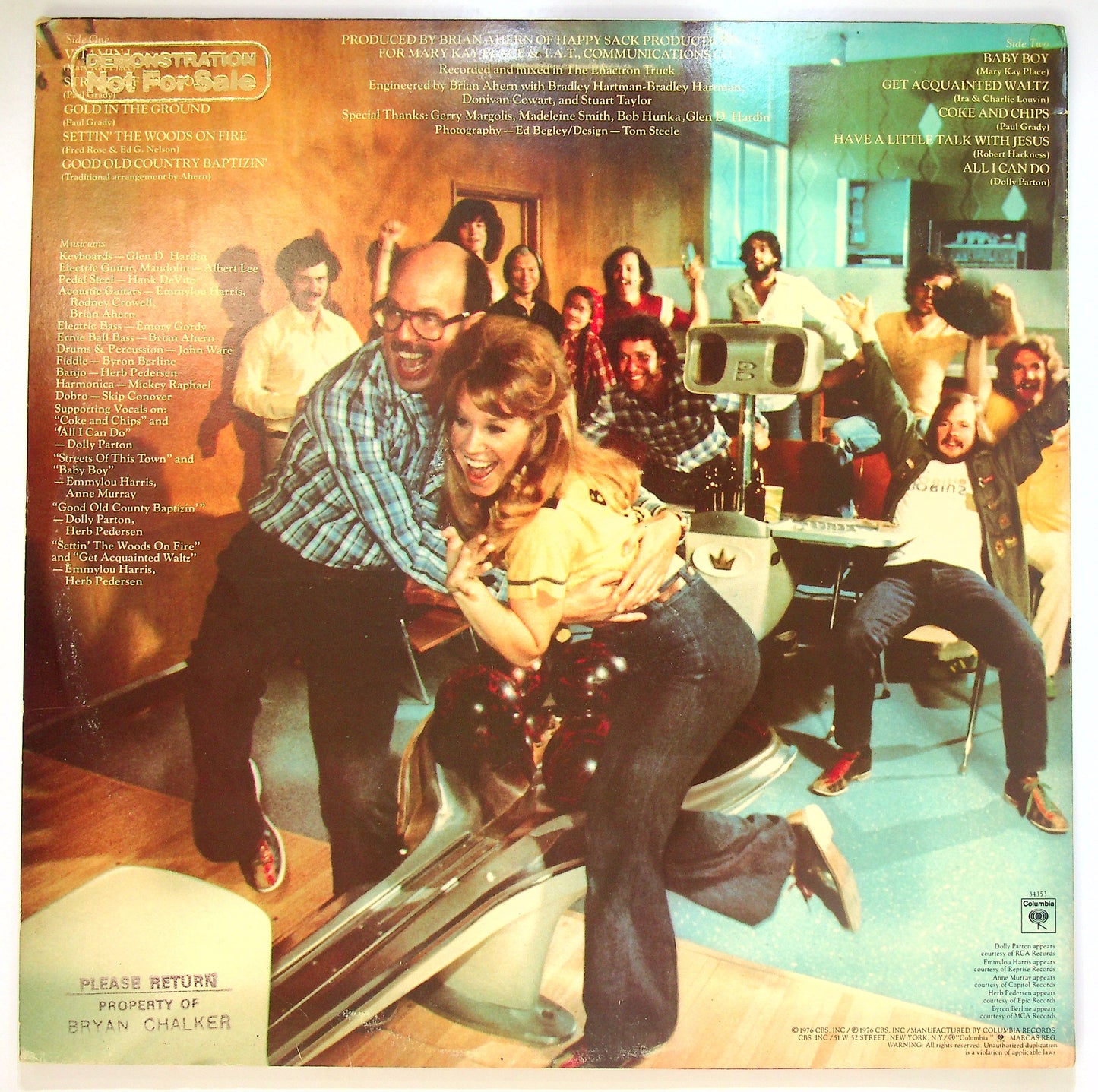 EBOND Mary Kay Place - Tonite! At The Capri Lounge L. Haggers Vinile V094022