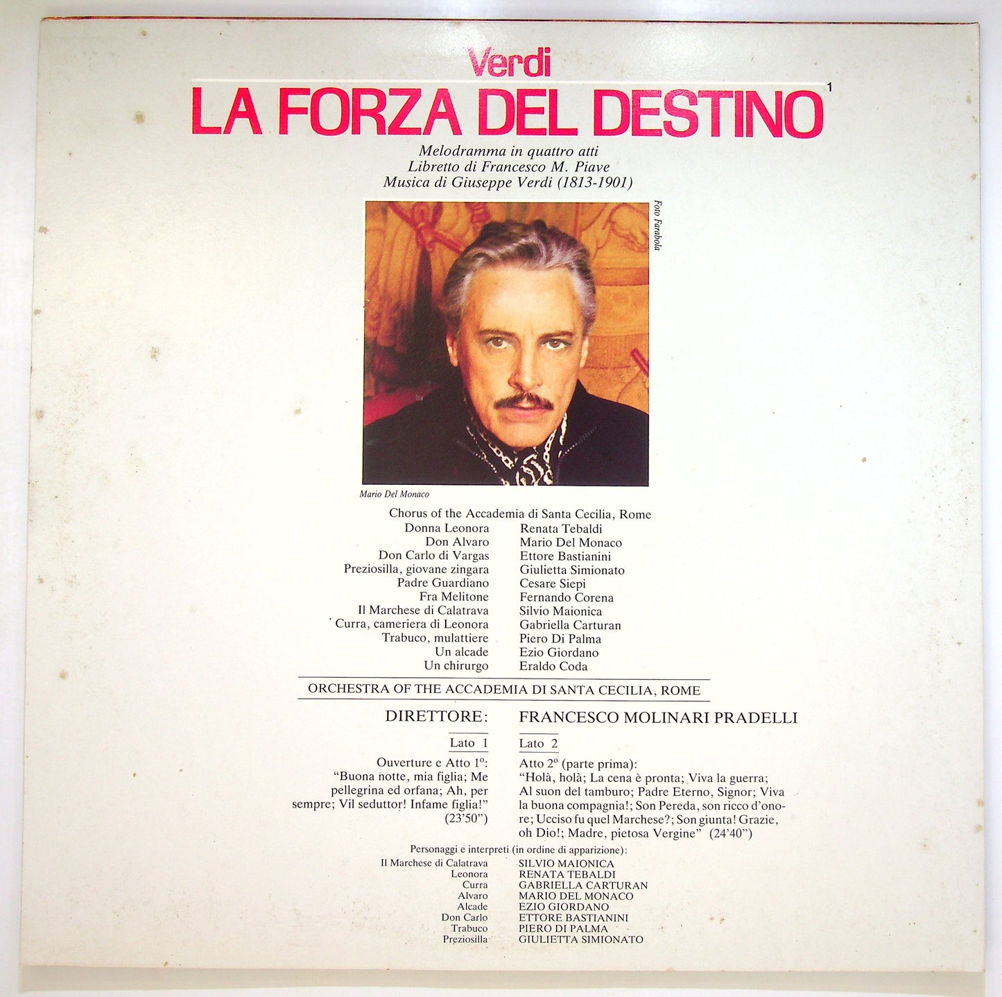 EBOND Verdi - La Forza Del Destino - 1 Vinile V094032