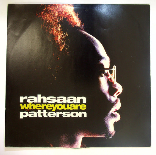 EBOND Rahsaan Patterson - Where You Are Vinile V094042