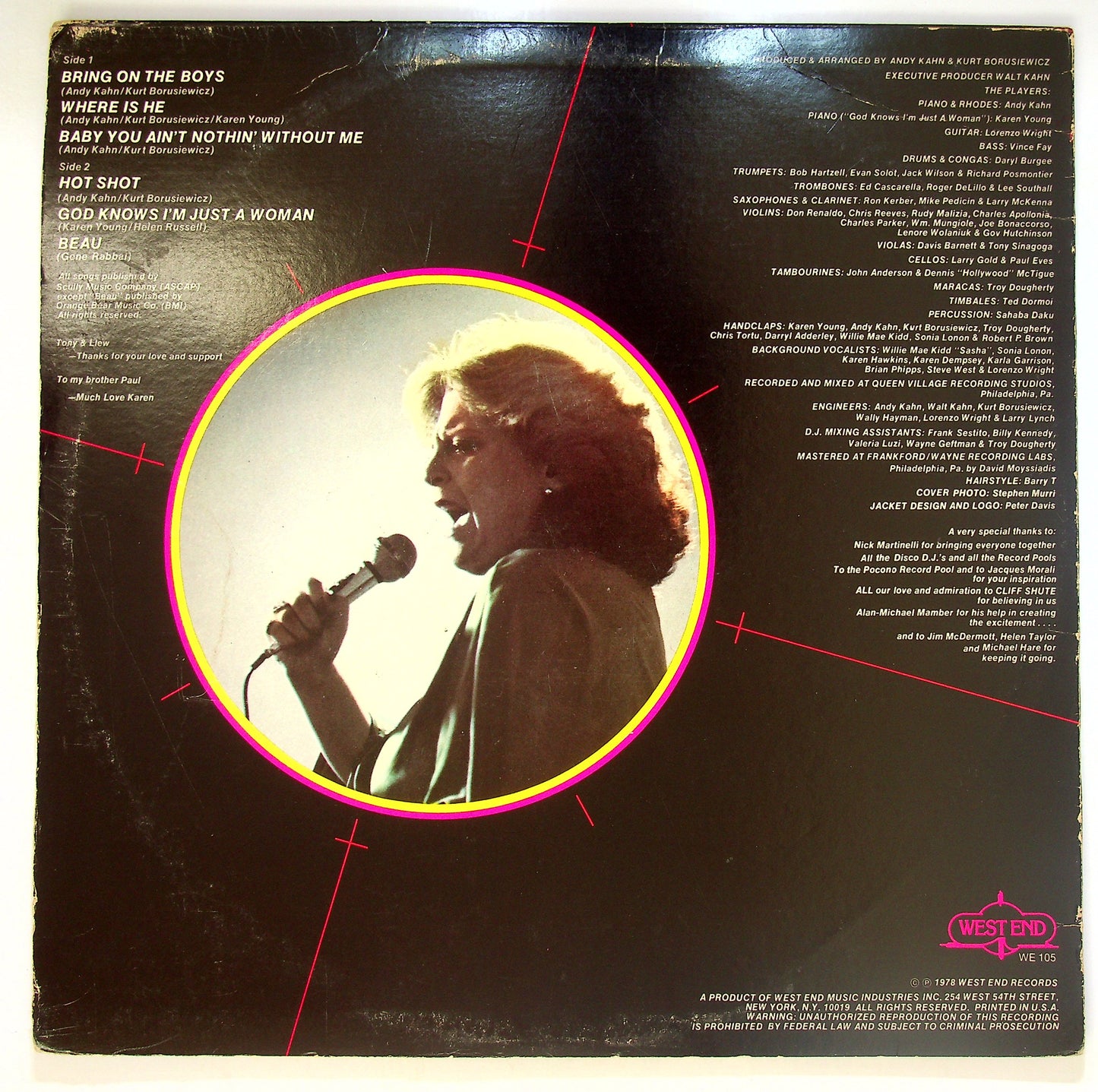 EBOND Karen Young - Hot Shot Vinile V094064