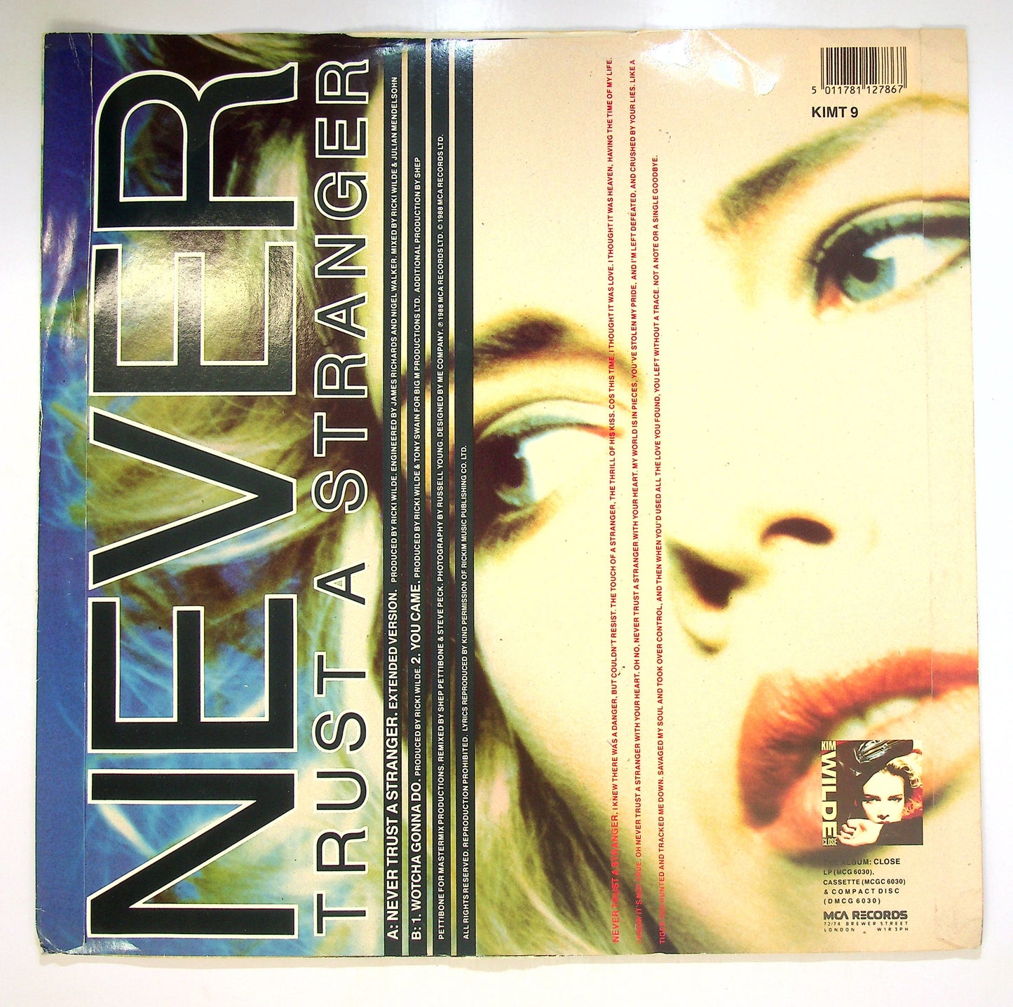 EBOND Kim Wilde - Never Trust A Stranger Vinile V094073